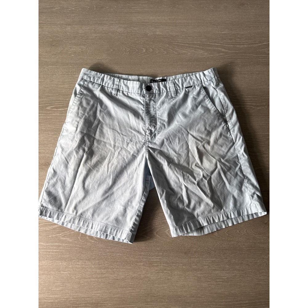 Hurley 34 Light Blue Shorts Casual Chino Everyday Wear Men's